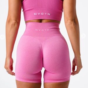 Nvgtn bubble gum pink size small shorts